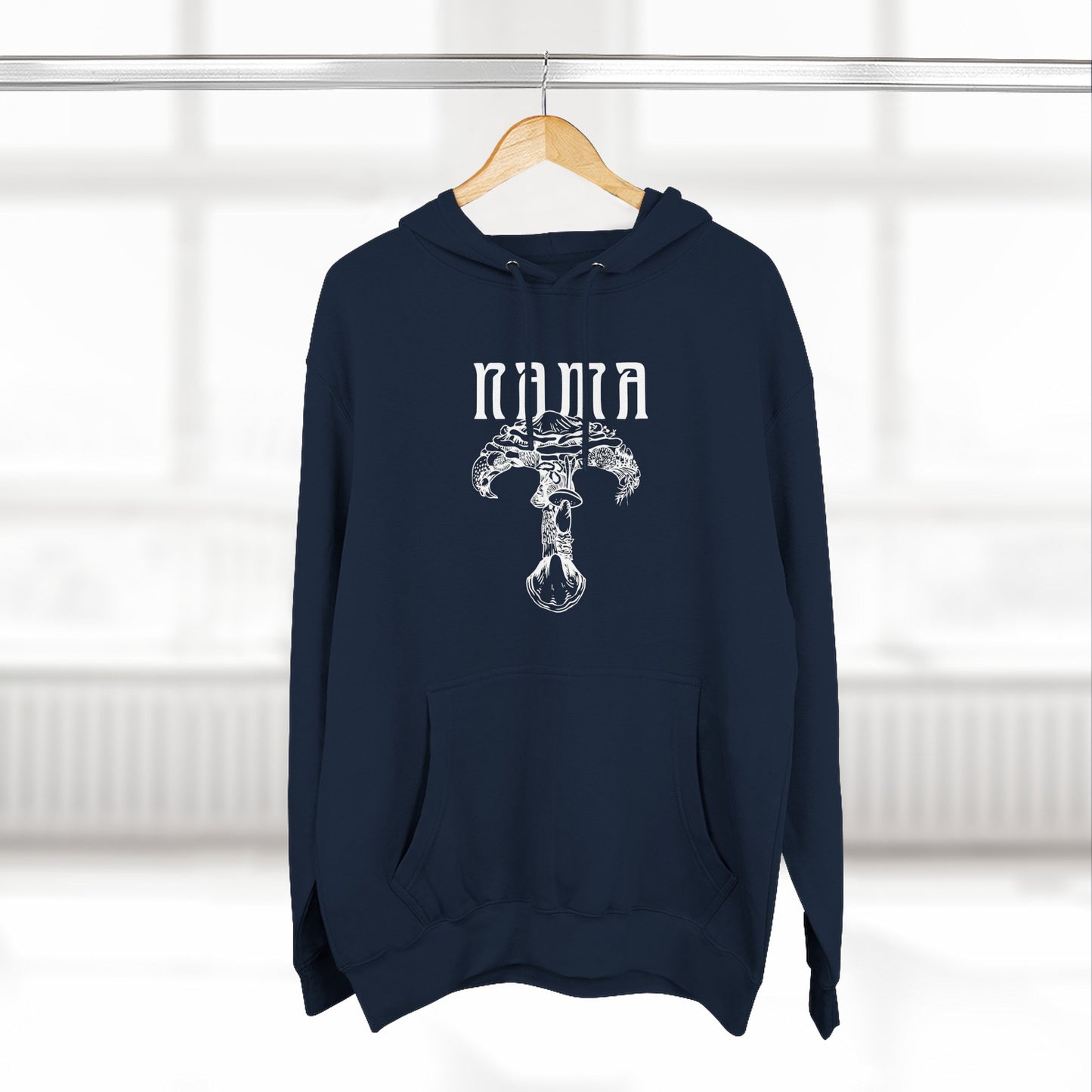 NAMA White Logo Unisex Hoodie
