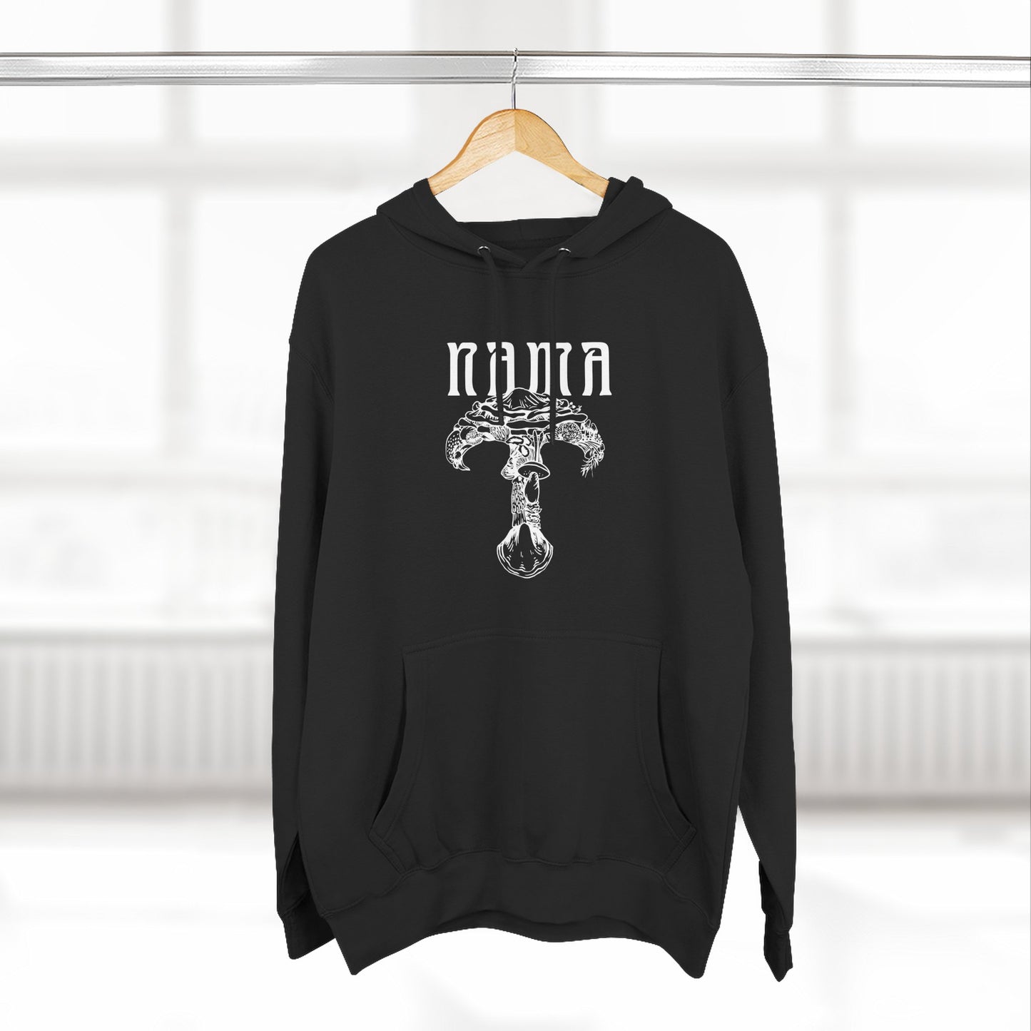 NAMA White Logo Unisex Hoodie