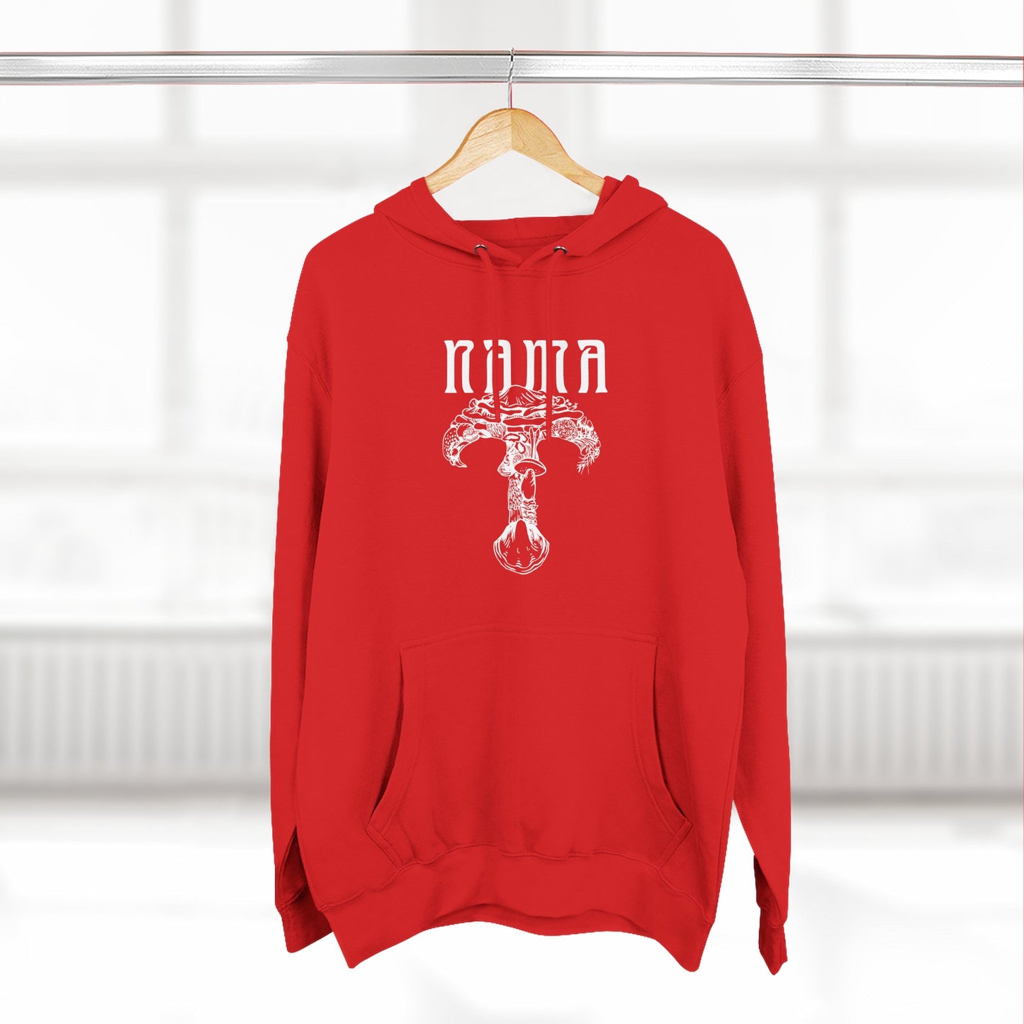 NAMA White Logo Unisex Hoodie