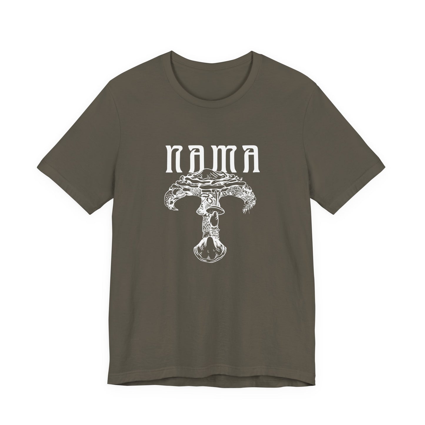NAMA White Logo Unisex Short Sleeve Tee