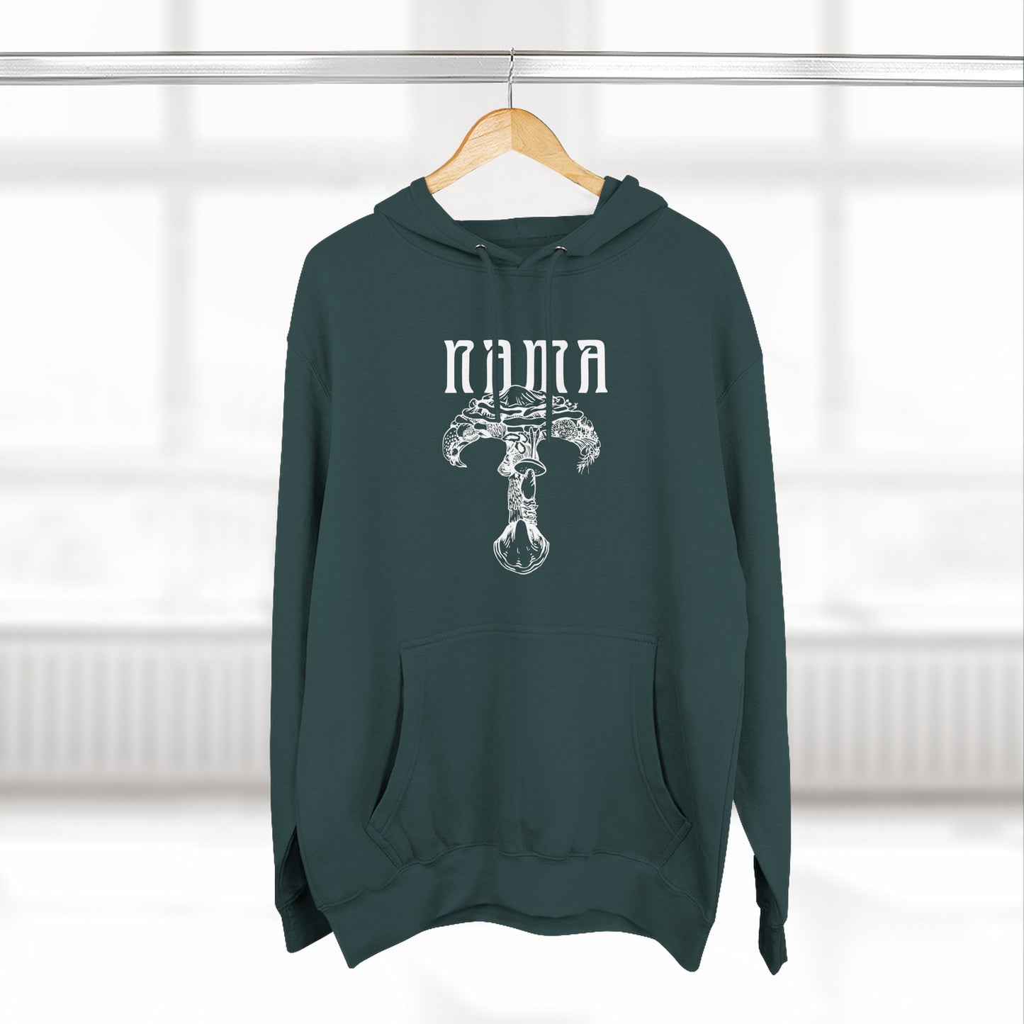 NAMA White Logo Unisex Hoodie