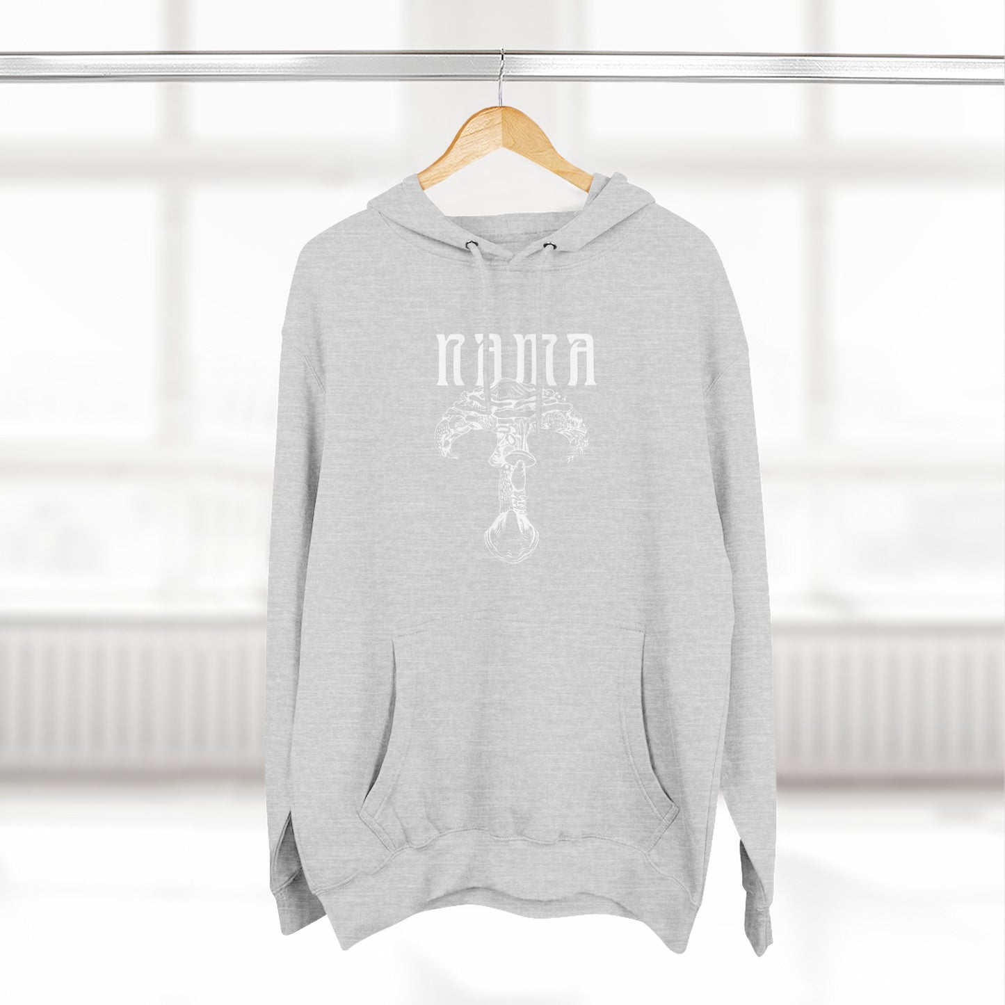 NAMA White Logo Unisex Hoodie