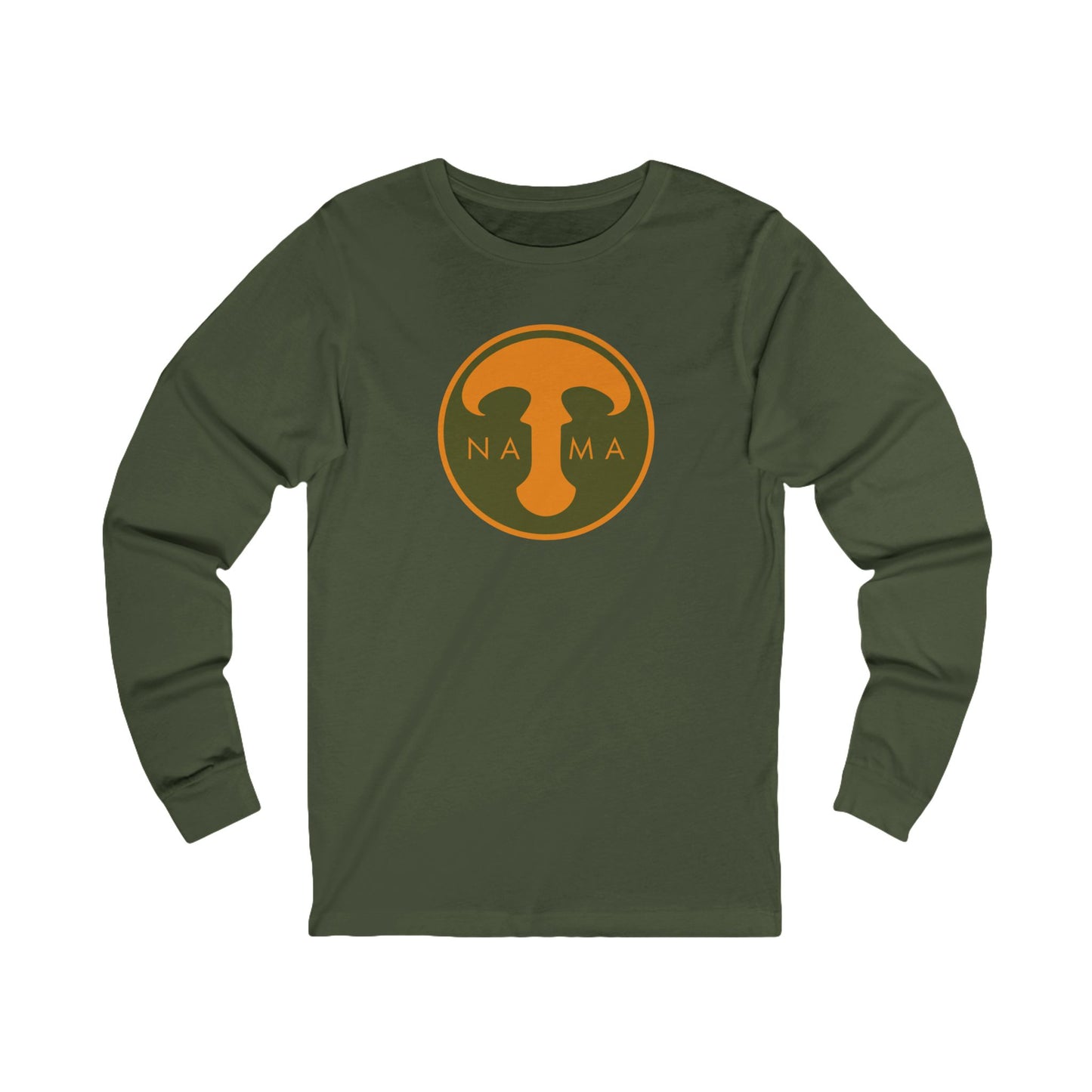 Unisex Long Sleeve Tee with Nama Logo