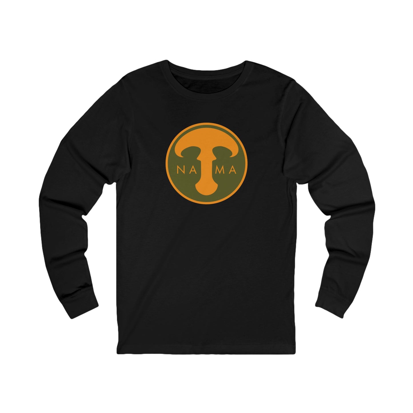 Unisex Long Sleeve Tee with Nama Logo