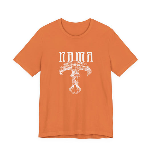 NAMA White Logo Unisex Short Sleeve Tee