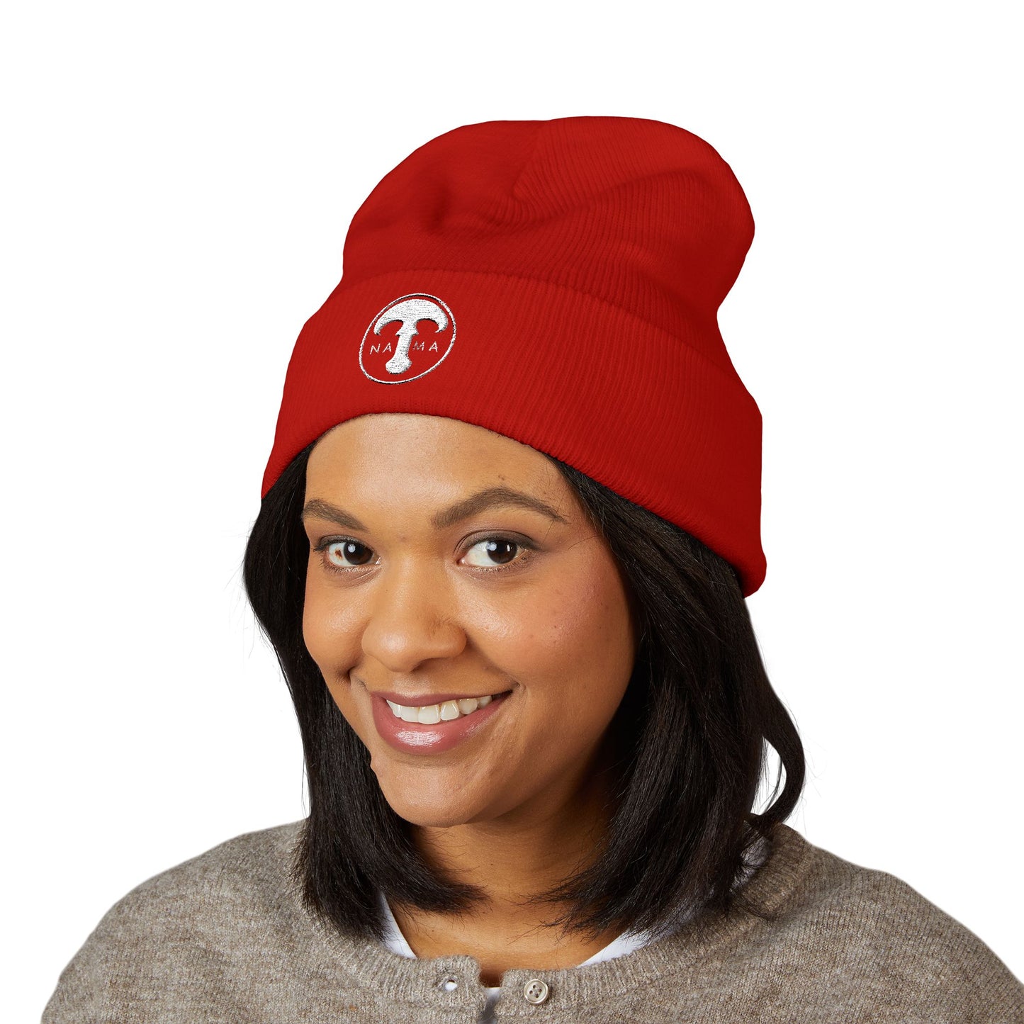 Embroidered Nama Beanie