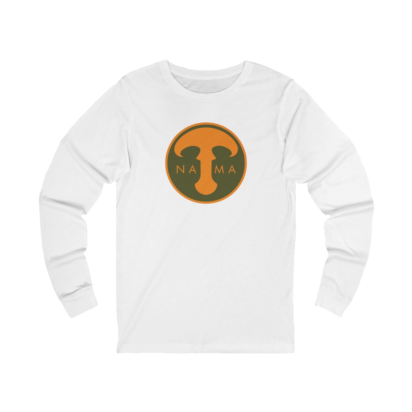 Unisex Long Sleeve Tee with Nama Logo