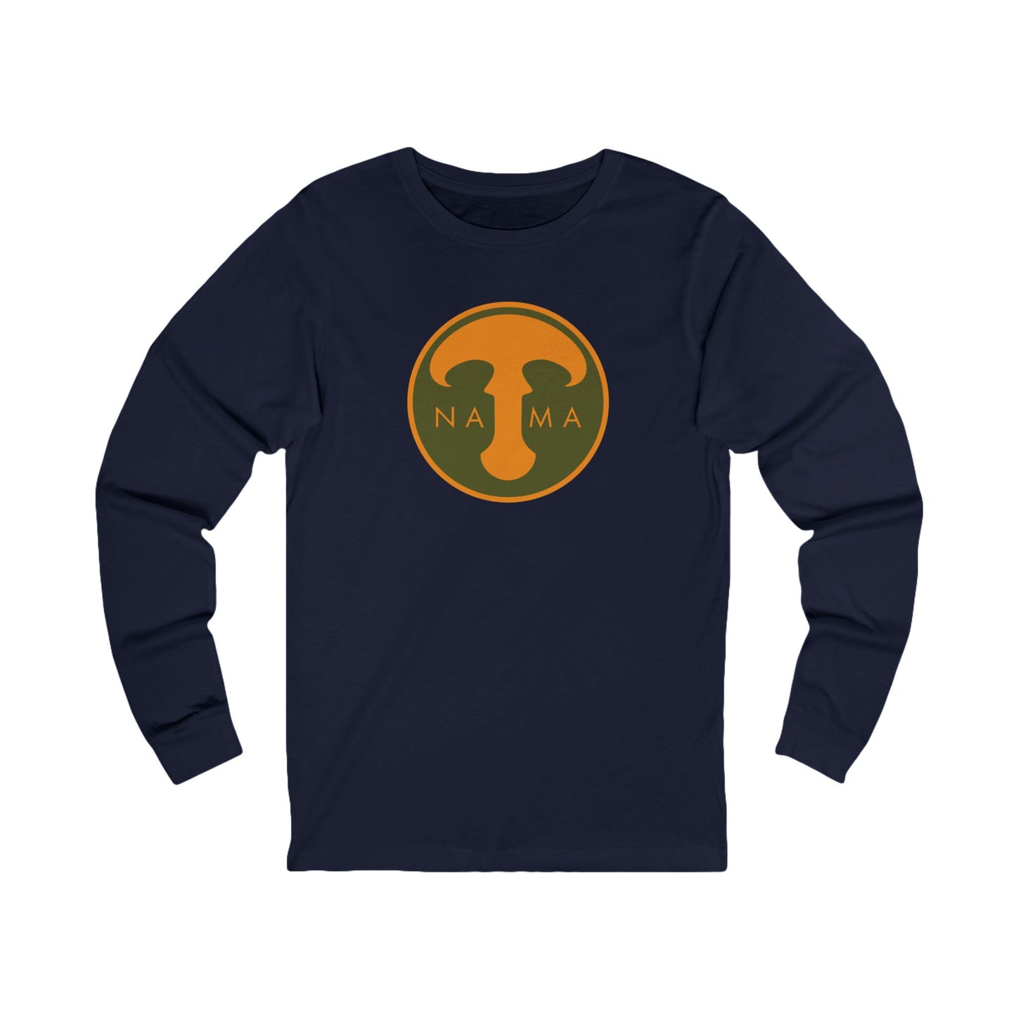 Unisex Long Sleeve Tee with Nama Logo